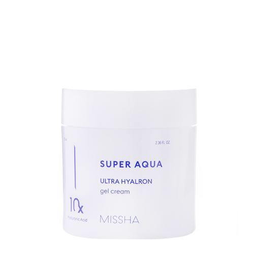 Missha - Super Aqua Ultra Hyalron Gel Cream - Nawilżający Krem do Twarzy - 70ml