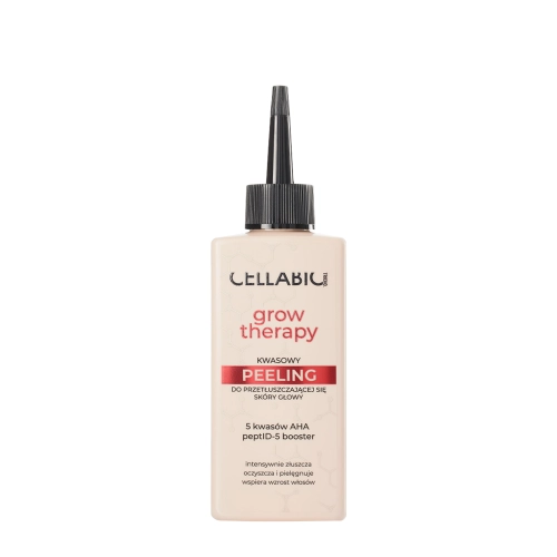 Cellabic Tricho - Grow Therapy Woman - Kwasowy Peeling do Przetłuszczającej się Skóry Głowy - 150ml