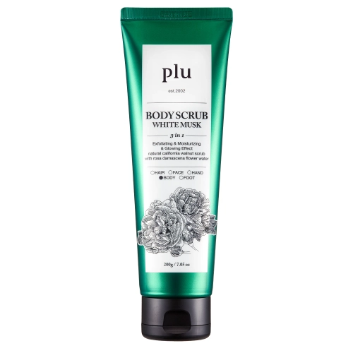 plu - Body Scrub - Peeling do Ciała - White Musk - 200g