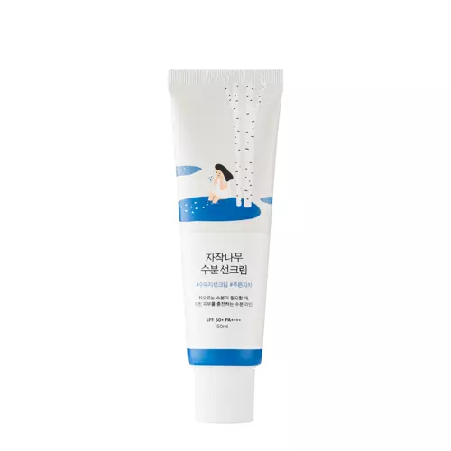 Round Lab - Birch Juice Moisturizing Sun Cream SPF50+ PA++++ - Krem Przeciwsłoneczny - 50ml OUTLET