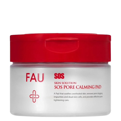 FAU - Skin Solution SOS Pore Calming Pad - Kojące Płatki do Twarzy - 70szt/175ml