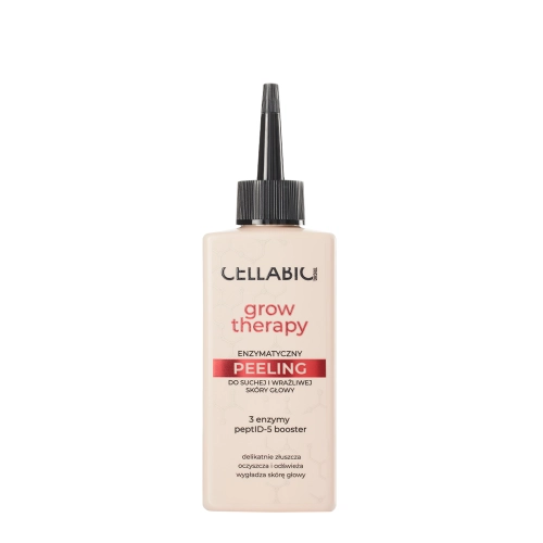 Cellabic Tricho - Grow Therapy Woman -  Enzymatyczny Peeling do Suchej i Wrażliwej Skóry Głowy - 150ml