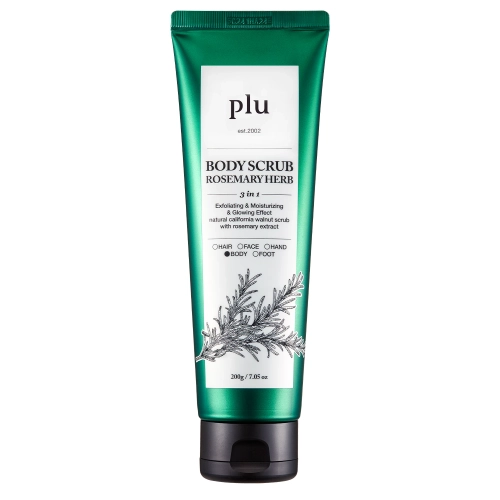 plu - Body Scrub - Peeling do Ciała - Rosemary Herb - 200g