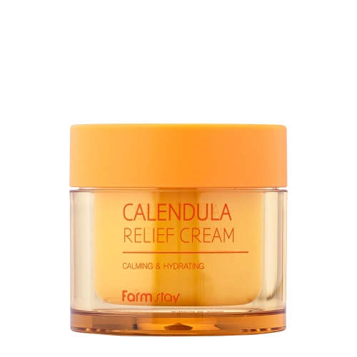 Farmstay - Calendula Relief Cream - Krem Łagodzący z Nagietkiem - 80ml 
