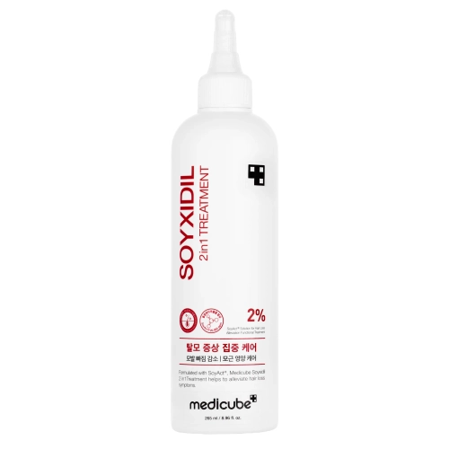 Medicube - Soyxidil 2in1 Treatment - Odżywcza Kuracja Przeciwdziałająca Wypadaniu Włosów - 265ml