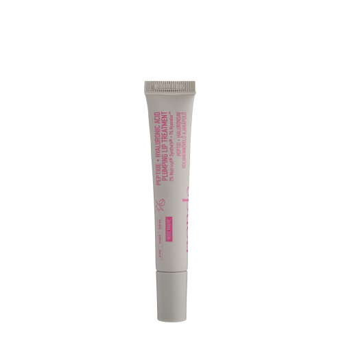 Nerds. - Peptide + Hyaluronic Acid Plumping Lip Treatment NUDE MAUVE - 2% Matrixyl Synthe'6 + 1% Hyacolor - Peptydowe Serum do Ust z Kwasem Hialuronowym w Kolorze Nude Mauve - 10ml