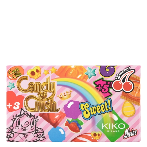 KIKO Milano - Candy Crush Mega Blush and Highlighter Duo - Duo do Twarzy - Róż i Rozświetlacz - 01 Beaming Bliss - 5g
