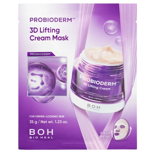 BIOHEAL BOH - Probioderm 3D Lifting Cream Mask - Liftingująca Maska w Płachcie - 1szt/35g