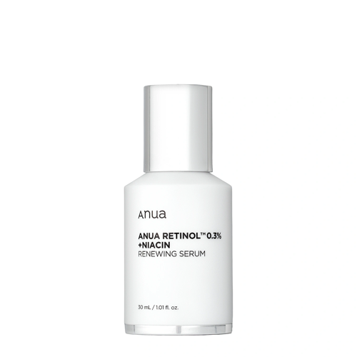 Anua - Nano Retinol 0,3% + Niacin Renewing Serum - Wygładzająco - Rozjaśniające Serum z Retinolem - 30ml - OUTLET