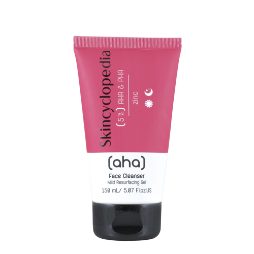 Skincyclopedia - Face Cleanser 5% AHA & PHA - Żel do Oczyszczania Twarzy z Kwasami - 150ml