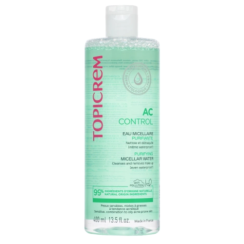 Topicrem - AC Control Purifying Micellar Water - Woda Micelarna - 400ml