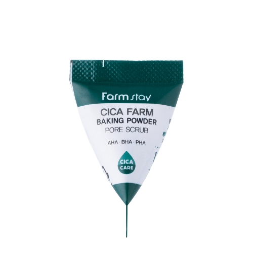 Farmstay - Cica Farm Baking Powder Pore Scrub - Puder do Oczyszczania Twarzy z Wąkrotą  Azjatycką - 7ml