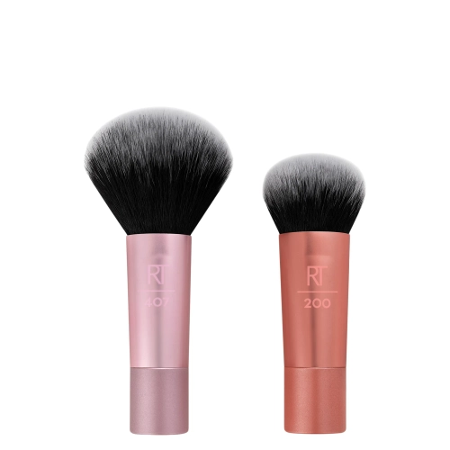 Real Techniques - Mini Brush Duo - Zestaw Pędzli do Makijażu w Wersji Mini