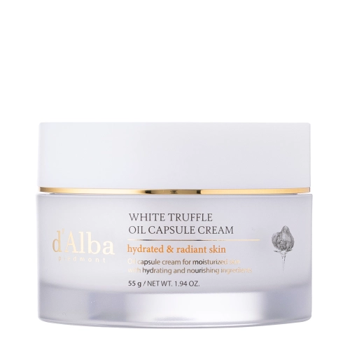 d'Alba - White Truffle Oil Capsule Cream - Odżywczy Krem do Twarzy - 55g