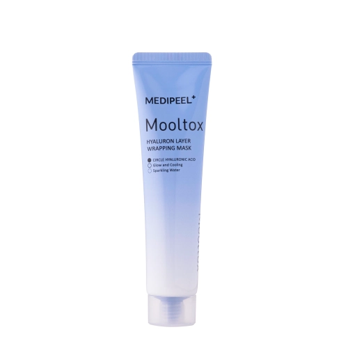 Medi-Peel - Mooltox Hyaluron Layer Wrapping Mask - Nawilżająca Maska do Twarzy - 70ml OUTLET