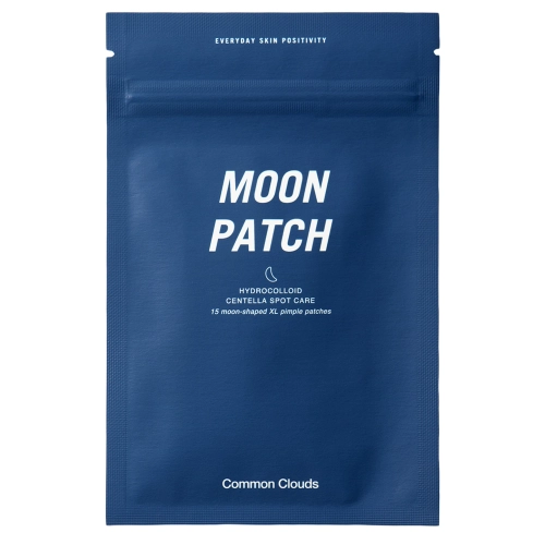 Common Clouds - Moon Patch Hydrocolloid Centella Spot Care - Duże Pasterki na Niedoskonałości - 15szt