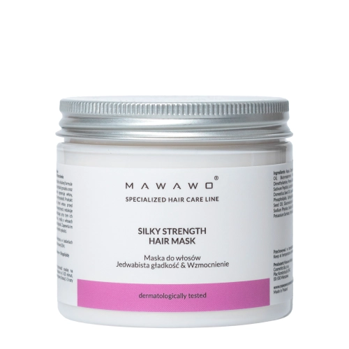 Mawawo - Silky Strenght Hair Mask - Maska do Włosów Jedwabista Gładkość & Wzmocnienie - 200ml