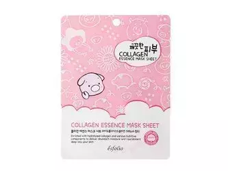 Esfolio - Pure Skin Collagen Essence Mask Sheet - Maska w Płachcie z Kolagenem - 25ml