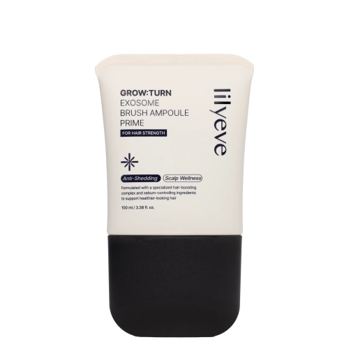 lilyeve - Grow: Turn Exosome Brush Ampoule Prime - Wzmacniająca Ampułka do Włosów i Skóry Głowy dla Mężczyzn - 100ml