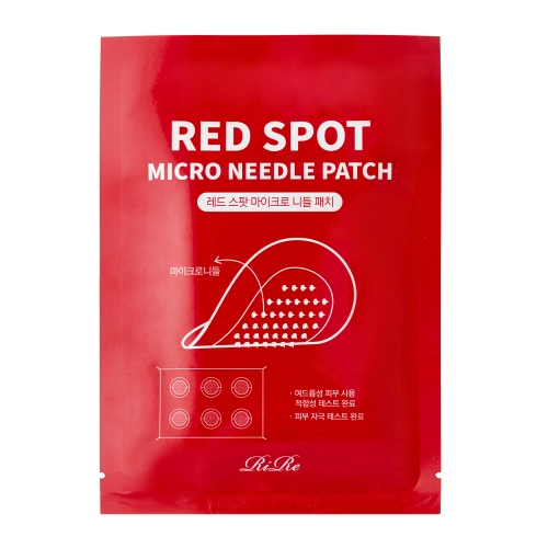 RiRe - Red Spot Micro Needle Patch - Mikroigłowe Plastry na Wypryski - 6szt.
