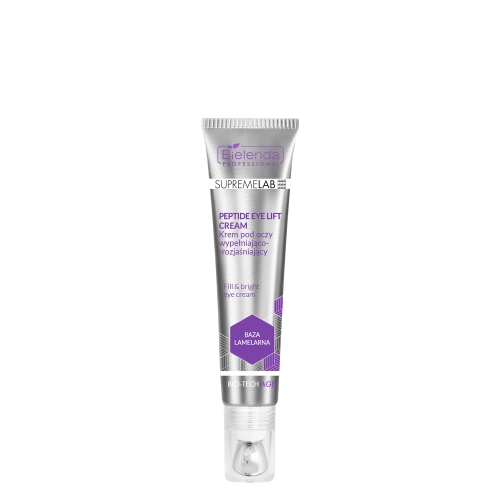 Bielenda Professional - Supremelab - Bio-Tech Age - Peptide Eye Lift Cream - Krem Pod Oczy Wypełniająco - Rozjaśniający - 15ml