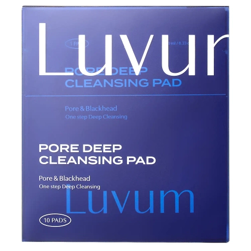 Luvum - Pore Deep Cleansing Pad - Intensywnie Oczyszczające Płatki do Twarzy - 10x10ml