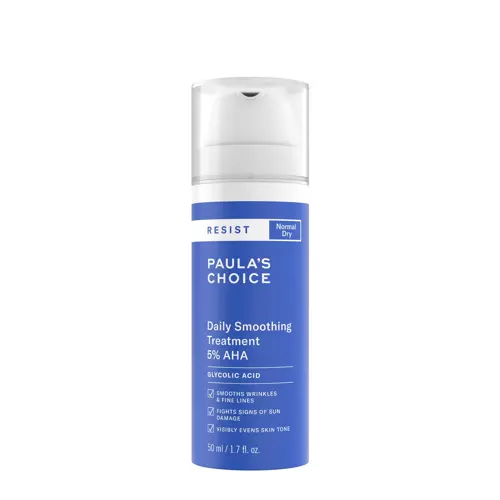 Paula's Choice - Resist Anti - Daily Smoothing Treatment 5% AHA - Nawilżający Peeling z 5% Kwasami AHA - 50ml
