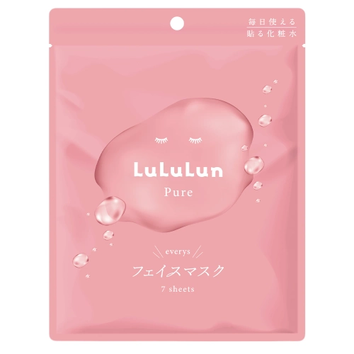 LuLuLun - Pure Everys Sheet Mask - Zestaw Nawilżających Masek w Płachcie - 7szt