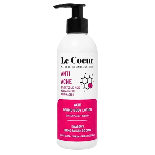 Le Coeur - Anti Acne - Kwasowy Dermo Balsam do Ciała - 200ml