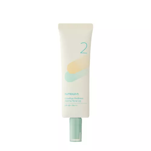 Numbuzin - No.2 - Goodbye Redness Derma Tone Up - SPF 50+ PA+++ - Podkład 4w1 - 50ml 