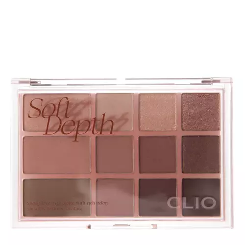 Clio - Shade & Shadow Palette - Paleta Cieni do Oczu - 02 Soft Depth - 9,6g