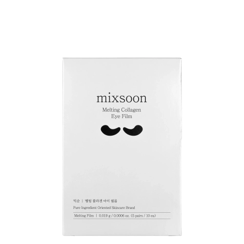 Mixsoon - Melting Collagen Eye Film - Rozpuszczalne Płatki Kolagenowe pod Oczy - 5 par