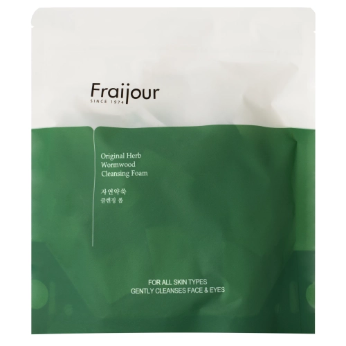Fraijour - Original Herb Wormwood Cleansing Foam - Pianka do Mycia Twarzy z Bylicą - 20szt x 5ml