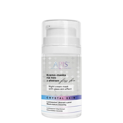 Apis - Crystal Skin - Kremo-Maska na Noc z Efektem Glass Skin - 50ml