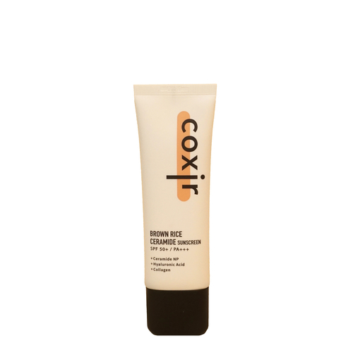 Coxir - Brown Rice Ceramide Sunscreen SPF50+ PA+++ - Nawilżający Krem do Twarzy z Filtrem - 50ml