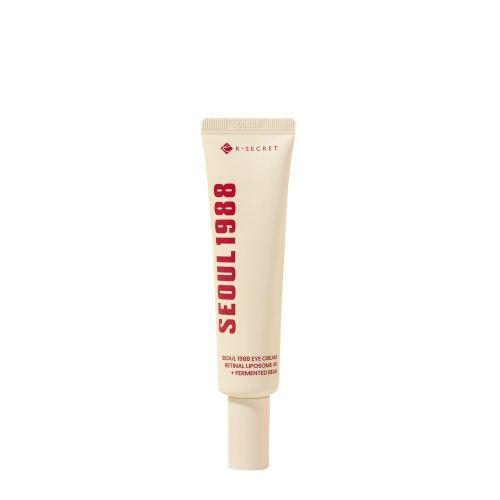 K-SECRET - SEOUL 1988 Eye Cream : Retinal Liposome 4% + Fermented Bean - Ujędrniający Krem pod Oczy z Retinalem - 30ml