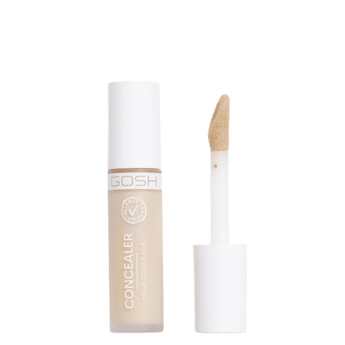GOSH - Concealer High Coverage - Mocno Kryjący Korektor do Twarzy - 002 Ivory - 6ml