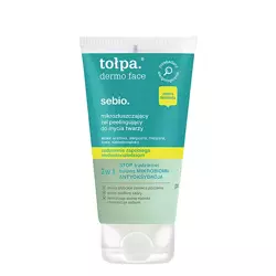Tołpa - Dermo Face Sebio - Mikrozłuszczający Żel Peelingujący do Mycia Twarzy - 150ml