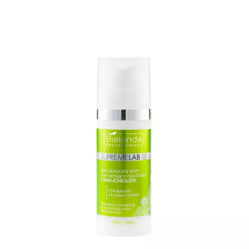 Bielenda Professional - Supremelab - Sebio Derm - Specjalistyczny Krem Normalizująco-Nawilżający z Bakuchiolem - 50ml