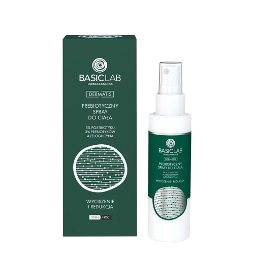 BasicLab - Wyciszenie i Redukcja -  Prebiotyczny Spray do Ciała - 100ml OUTLET
