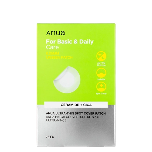Anua - Ultra Thin Spot Cover Patch - Ultra Cienkie Plastry na Wypryski - 75szt.