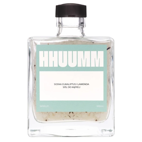 HHUUMM - Sól do Kąpieli - Sosna, Eukaliptus i Lawenda - 500ml