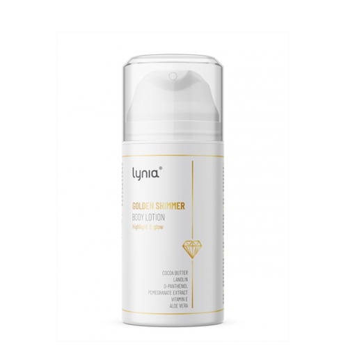 Lynia - Golden Shimmer Body Lotion - Złoty Balsam do Ciała - 100ml
