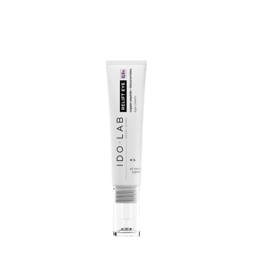 Ido Lab - Relift Eye - Przeciwstarzeniowy Krem pod Oczy z Peptydem Miedziowym 0.3% - 15ml