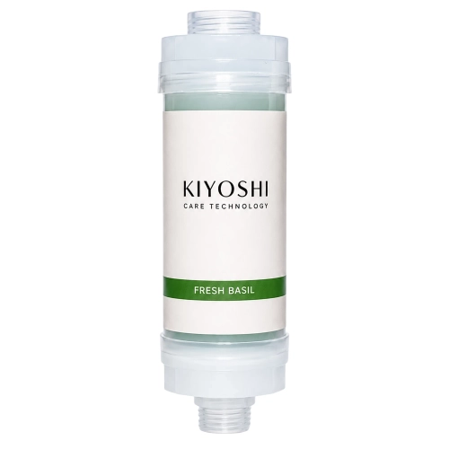 Kiyoshi - Shower Filter - Filtr Prysznicowy z Witaminą C - Fresh Basil - 1szt
