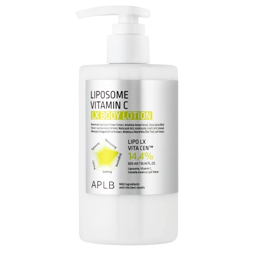 APLB - Liposome Vitamin C LX Body Lotion - Rozjaśniający Balsam do Ciała z Liposomalną Witaminą C - 300ml