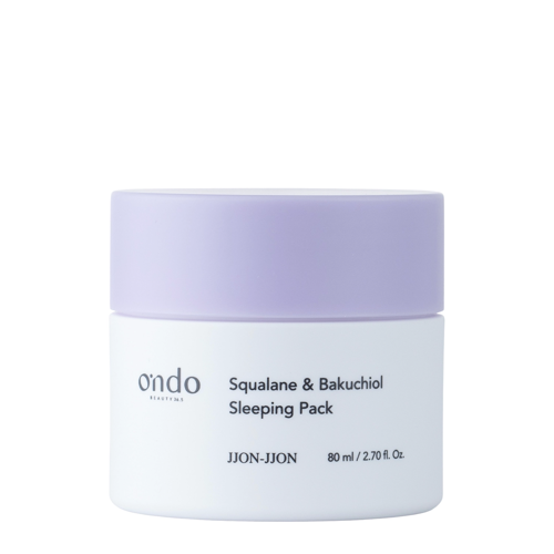 Ondo Beauty 36.5 - Squalane Bakuchiol Sleeping Pack Jjon Jjon - Nawilżająca Maska do Twarzy na Noc - 80ml