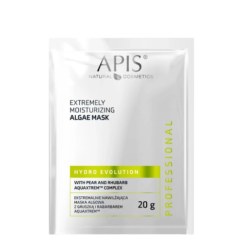 Apis - Hydro Evolution - Nawilżająca Maska Algowa z Gruszką i Rabarbarem AQUAXTREM™ - 20g