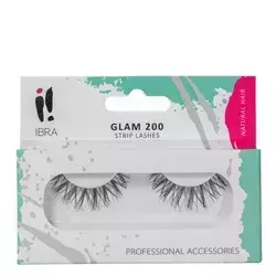 Ibra Makeup - Glam 200 - Rzęsy na Pasku - 1szt