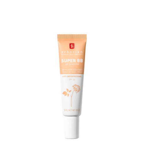 Erborian - Super BB Au Ginseng Dore - Kryjący Krem Korygujący Niedoskonałości - 15ml